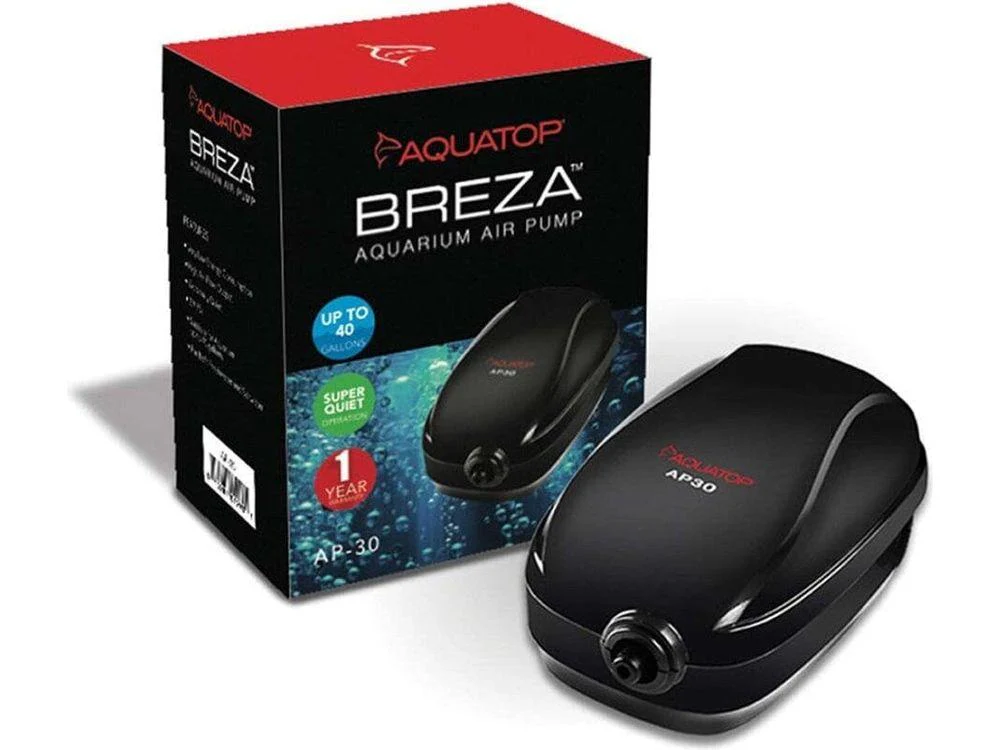 Aquatop BREZA Aquarium Air Pump Up to 40gal