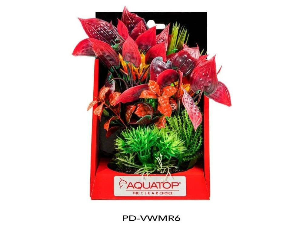 Aquatop Vibrant Wild Plant Mixed Red, 6 in