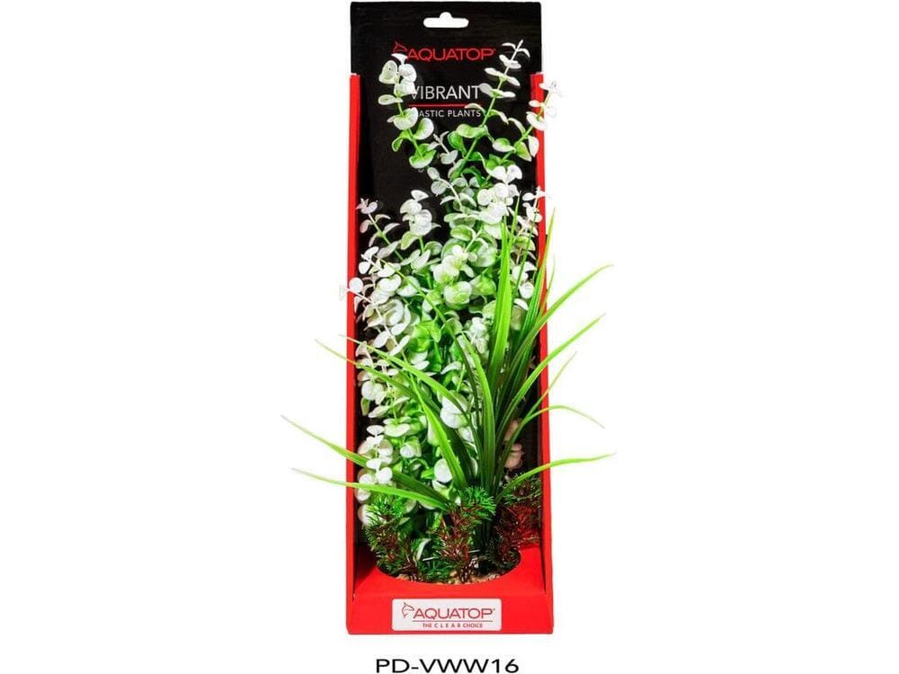 Aquatop Vibrant Wild Plant White, 1ea/16 in - Image 2