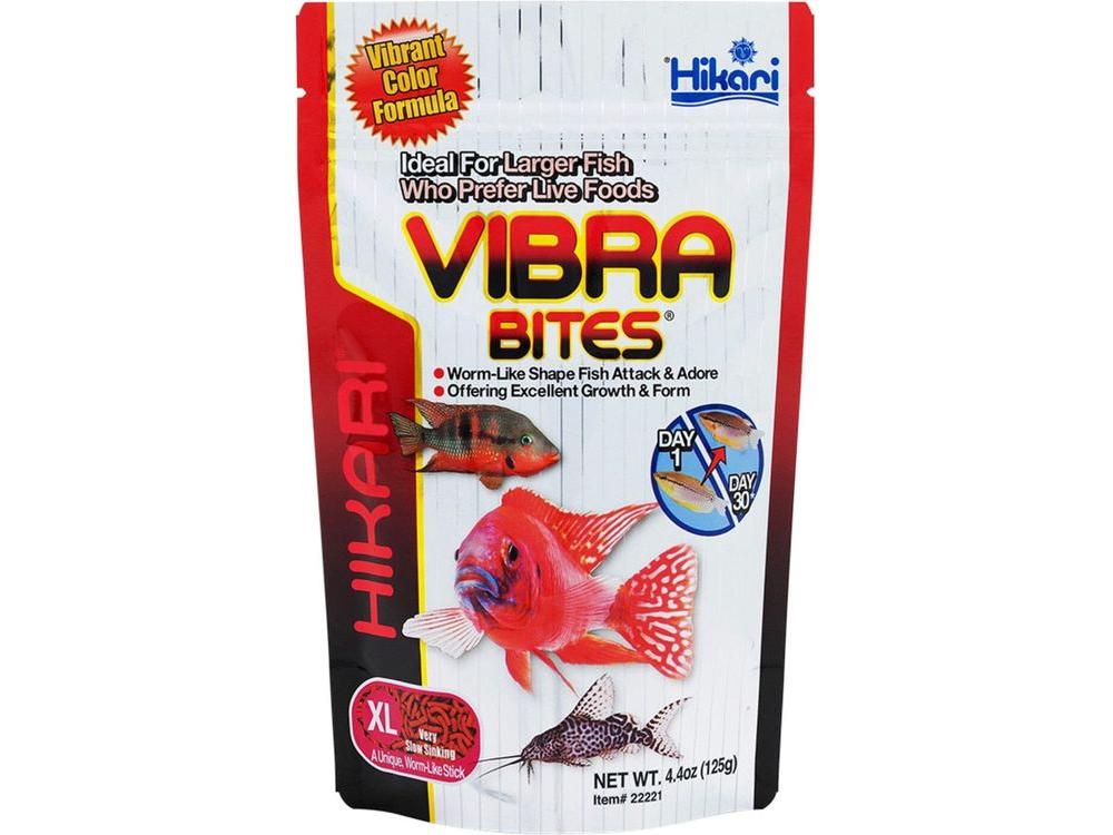 Hikari Vibra Bites Tropical Fish Food 4.4 oz, XL