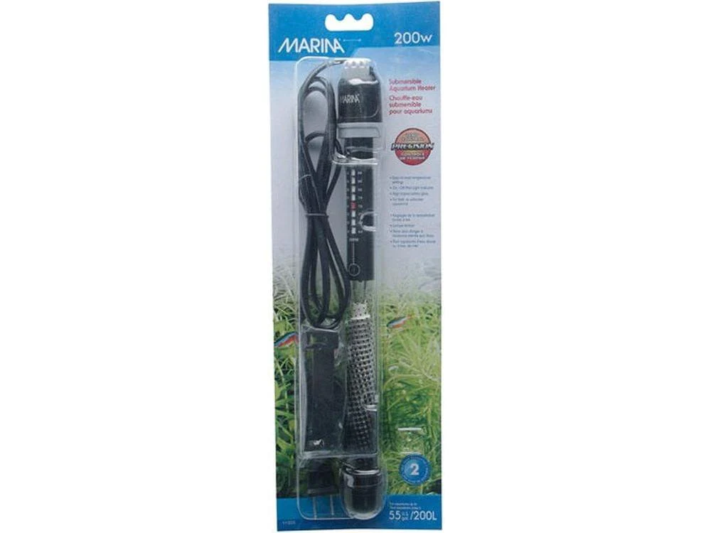 Marina Submersible Heater 10.5in 200W (55 gal.)