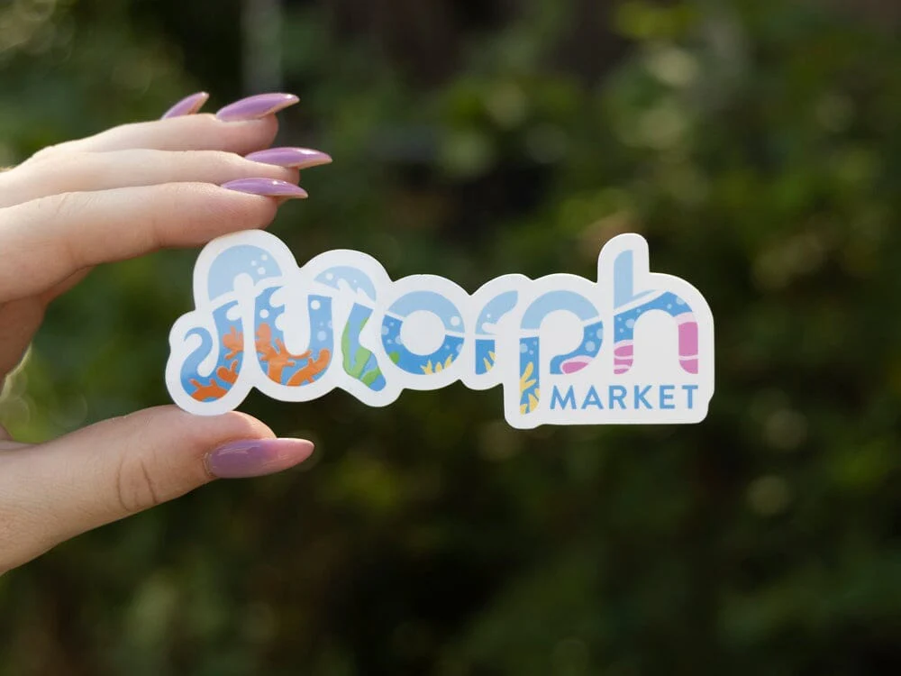 MorphMarket Aqua Sticker