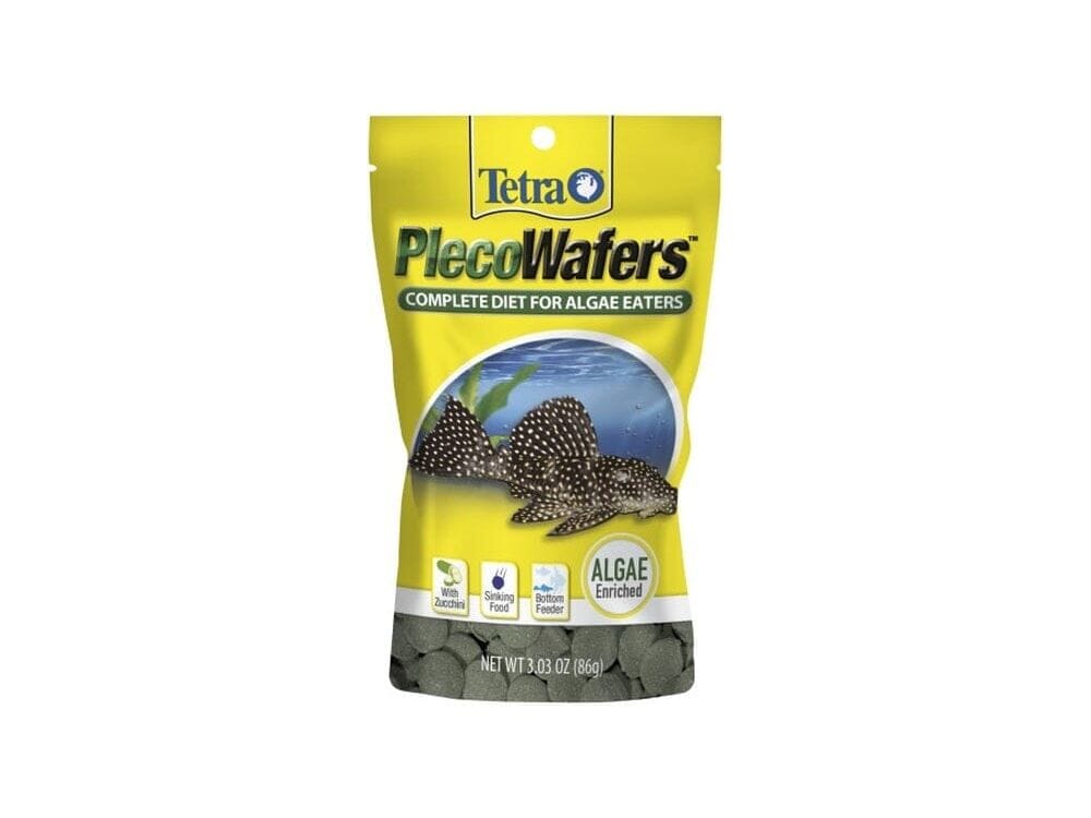 Tetra PlecoWafers Vegetable Diet Fish Food 1ea/3.03 oz - Image 2