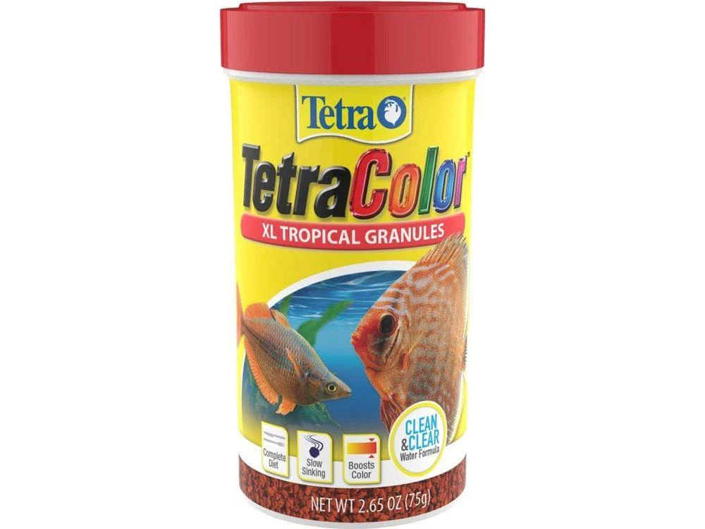 Tetra TetraColor Tropical Granules Fish Food 1ea/2.65 oz