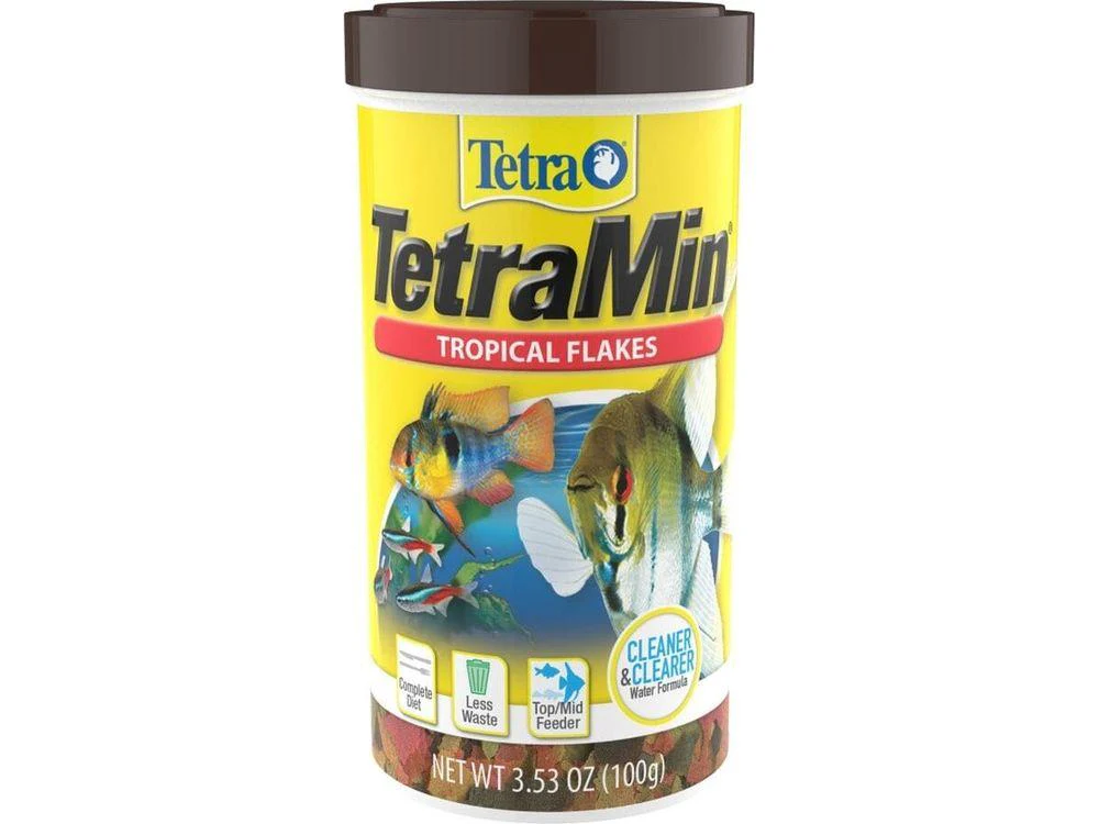 Tetra TetraMin Tropical Flakes Fish Food 1ea/3.53 oz