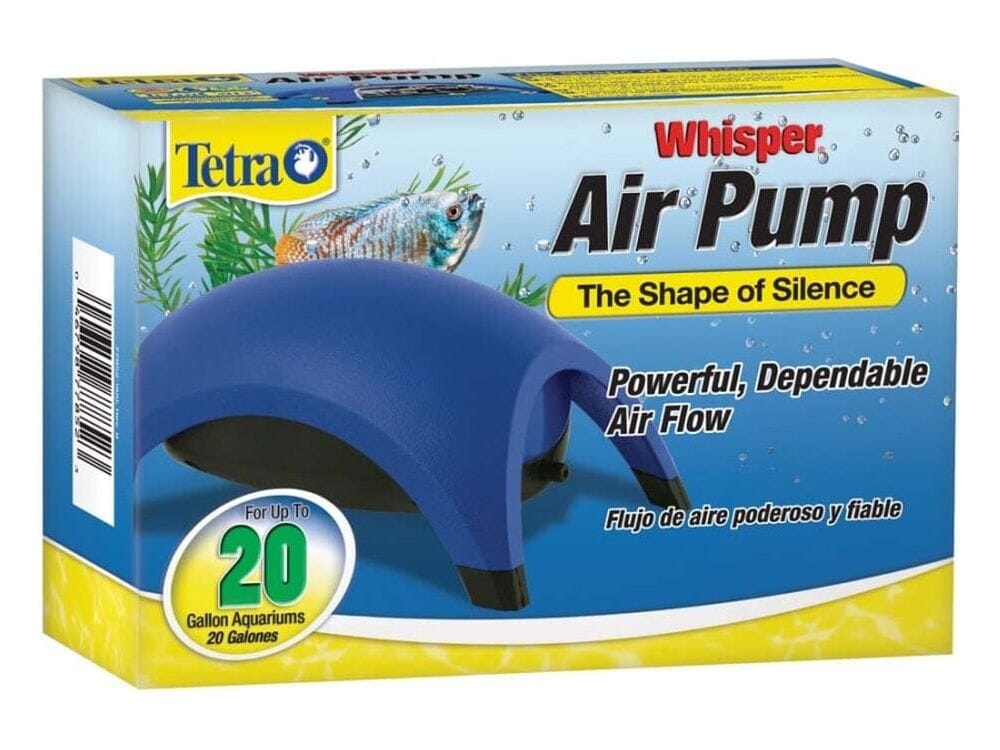 Tetra Whisper Aquarium Non-UL Air Pump Blue, 1ea/20 gal - Image 2