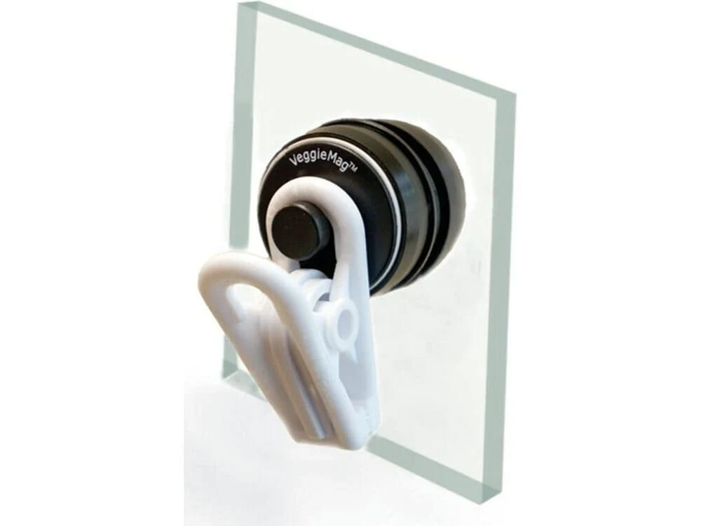 Two Little Fishies VeggieMag Magnetic Feeding Clip White, Clear, Black, 1ea - Image 2
